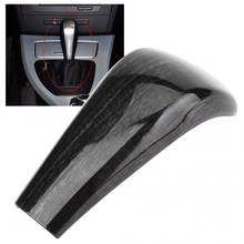 Gear Shift Knob Full Cover Trim Fits for BMW 1 Series 3 Series E90 E92 E93 E87 Black Wood Grain Car Accessories 2024 - buy cheap