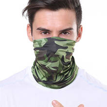 Universal Headband Scarf Ice Silk Multi-functional Headscarve Men Women Camouflage Mask Dustproof Scarf Fashion 2024 - buy cheap