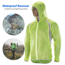 Men / Women Waterproof Cycling Jacket Rainproof MTB Bike Wind Coat Thin Lightweight Breathable Road Bicycle Jacket Raincoat 2024 - buy cheap