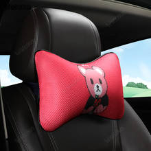 1 Pair Car Headrest Cartoon Cute Comfortable Head Pillow Neck kst One Pair Car Neck Pillow Interior Supplies CD50 Q01 2024 - buy cheap