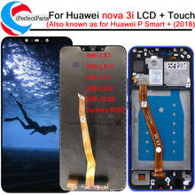 6,3 "Huawei Nova 3i pantalla LCD INE-LX1r LX2 LX2r MONTAJE DE digitalizador con pantalla táctil de reemplazo para Huawei P Smart Plus LCD 2024 - compra barato