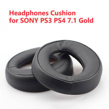 Replacement Headphones Cushion Pads for SONY PS3 PS4 7.1 Gold Wireless Headphone Ear Pads 2024 - buy cheap