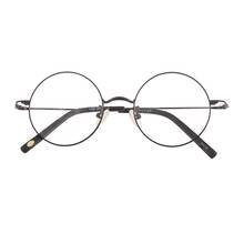 Agstum Glasses Frame Men Ultralight Round Myopia Optical Prescription Eyeglasses Frames Women Vintage Eyewear 2024 - buy cheap