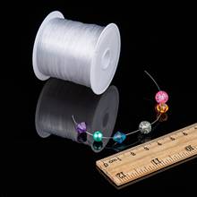 pandahall 1Roll 0.2-0.6mm Clear Stretch Elastic Beading Cord String Thread Spool Roll for Necklace Bracelet DIY Jewelry Making 2024 - buy cheap