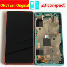 4.6“ LCD For SONY Xperia Z3 Compact Display Touch Screen with Frame plug Z3 Mini D5803 D5833 LCD For SONY Z3 Compact Screen 2024 - buy cheap