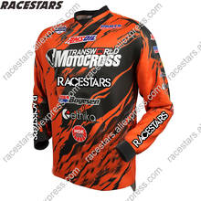 RACESTARS Moto Jersey DH BMX Downhill Jersey Mountain Spexcel Motocross Racing MTB Motorcycle Jersey MX Long Sleeve T shirt 2024 - buy cheap