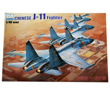 1:48 modelo de avião de montar militar da china substituto modelo de simulação 1/48 combates ículo 27 2024 - compre barato