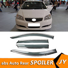 Para toyota vios 2004-2006 vios janela viseira ventilação shades sun chuva defletor guarda para s auto acessórios 4 pçs/set 2024 - compre barato