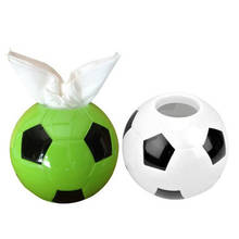 Soccer Plastic Tissue Box Football Household Paper Cover Case Storage Roll Home Car Sitting Room Napkin Holder Organizer 2024 - buy cheap