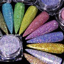 1G Amazing Starr Glitter Laser Holographic Chameleon Sparkled Powder Nail Art Color-changing Dust Manicure Decorations DJ# 2024 - buy cheap