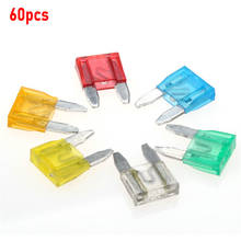 60Pcs Profile Small Size Blade Car Fuse Assortment Set for Auto Car Truck 5/10/15/20/25/30/35A Fuse Insurance Film Set 2024 - buy cheap