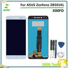 Pantalla LCD 100% probada ZB501KL, montaje de digitalizador con pantalla táctil, piezas de repuesto para ASUS Zenfone Live ZB501KL X00FD 2024 - compra barato