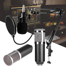 3.5MM BM800 Dynamic Condenser Wired Microphone Mic Sound Studio For Singing Recording Kit KTV Karaoke With Shock Mount 2024 - buy cheap
