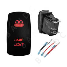 12V 24V Car Boat CAMP LIGHT Rocker Switch 5P On-Off Red Led Lights for the ARB/Carling/NARVA 4X4 Style, Auto Part 2024 - buy cheap