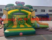 Hot selling inflatable animal park bouncing house jumping castle jumping combination 2024 - buy cheap