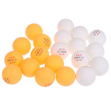 Bola de tênis de mesa 40 + mm de diâmetro 2.8g, bolas de ping-pong 3 estrelas de plástico abs para treinamento de tênis de mesa com 10 peças 2024 - compre barato
