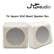 Sistema de endereço público caixa de som pa montagem de parede 5 polegadas estéreo para casa áudio e lojas salas de conferência alto-falante 6w-12w 2024 - compre barato