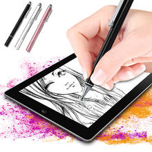 24 шт. универсальный стилус для смартфона планшета 2 в 1 емкостный экран карандаш Android Мобильный рисунок сенсорная ручка оптовая продажа X2 2024 - купить недорого