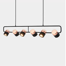 Modern Led Pendant Lights Simple Aluminum For Bedroom Dining Room Bar Decor Nordic Multi-head Hanging Spotlight Loft Fixtures 2024 - buy cheap