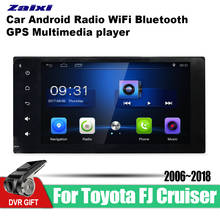 ZaiXi Android gps para coche reproductor Multimedia para Toyota FJ Cruiser 2006 ~ 2018 de navegación del coche radio Video de Audio de coche Player Bluetooth 2024 - compra barato