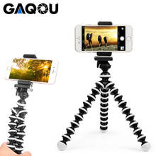 GAQOU-Mini trípode de pulpo, soporte de teléfono Flexible portátil para cámara Gopro, soporte de escritorio plegable para móvil 2024 - compra barato