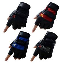 Adjustable Cycling Gloves Open Finger Gloves Weight Lifting Gym Fitness  Sport Outdoor Breathable Hiking Gloves Camping Cover 2024 - buy cheap