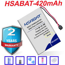 HSABAT Top Brand 100% New 420mAh 361-00090-00 Battery for Garmin Vivoactive HR GPS Smartwatch watch Rechargeable in stock 2024 - buy cheap