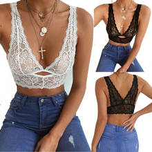 Sexy Women Bralette Camisoles Sleeveless Lace See Through Tanks Tops Female Crop Top Vest Seamless Ladies Underwear 2024 - buy cheap