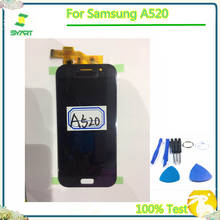 OLED  LCD Display  glue  adhensive A520 A520F LCD Display  Touch Screen Digitizer Assembly For Samsung Galaxy A5 2017 A520F A520 2024 - buy cheap