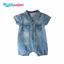 Unisex 3M-24M Solid Bodysuits Outfits Baby Boy Clothes Short Sleeve Baby Girl Clothes Roupas de bebe 2024 - buy cheap