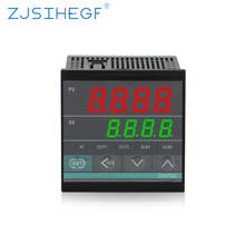 PID Digital Industrial CH702 72*72mm controlador de temperatura horno 0-10V 4-20mA salida de voltaje SSR relé AC 220V 24VDC 380VDC 2024 - compra barato