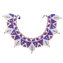 African Multicolor Beaded Statement Necklace For Women Hand-Woven colorful Beads Maasai Necklace Ethnic Style Bohemia Jewelry 2024 - buy cheap
