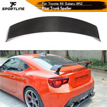 Rear Trunk Spoiler Boot Lip Wing Spoiler For Toyota 86 Subaru BRZ 2013 - 2020 Carbon Fiber Boot Spoiler Lid 2024 - buy cheap