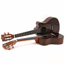 High-Grade 23/26 inch Ukulele Rosewood Gross Finish Classic Head Ukelele Mini Travel Guitar 4 strings Concert/Tenor uku 2024 - buy cheap
