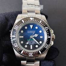 OUMASHI 44mm men Automatic mechanical watch Men's Hardlex Glass Luminous deep Stainless steel sea Miyota 8215 Wristwatch 809 2024 - buy cheap