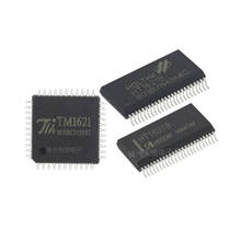 Chip de controlador LCD de mapeo de RAM, chip IC HT1621B SSOP48 LCD TM1621 LQFP48 1621, 5-10 Uds. 2024 - compra barato