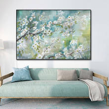 Morden Flower Picture Hand Painted Oil Painting On Canvas Posters Landscape Wall Art Pictures For Livingroom Home Decoration 2024 - buy cheap