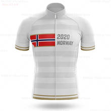 2021 Norway Cycling Jersey New New Team Summer Short Sleeve Men's Downhill MTB Bicycle Clothing Ropa Ciclismo Maillot Dropship 2024 - buy cheap