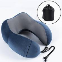 Memory Foam Travel Car Neck Pillow U Shaped Flight Office Seat Rest Headrest Cushion Universal with Storage Bag Auto Accessories 2024 - buy cheap