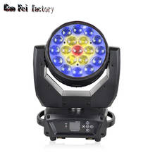 Led Wash Zoom 19X15W Rgbw Moving Head Light Lyre Spot Beam Lights For DJ Disco Party Wedding Show 2024 - buy cheap