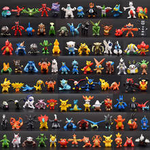 TAKARA TOMY-figuras de acción de Pokémon de Japón, juguetes de Pikachu Eeveelution, regalos de cumpleaños para niños, 3cm 2024 - compra barato