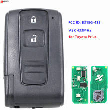Keyecu 2 button remote key fob ASK 433MHz for Toyota Prius 2004 2005 2006 2007 2008 2009 FCC ID: B31EG-485 M0ZB31EG / MOZB31EG 2024 - buy cheap