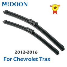 MIDOON Wiper Blades for Chevrolet Trax Fit Push Buttom Arms 2012 2013 2014 2015 2016 2024 - buy cheap