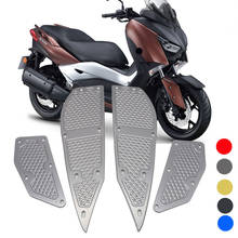 Motorcycle Step Footrest Footpads Pedal Plate Cover For Yamaha XMAX 300 X-MAX 250 300 2017-2018 2024 - buy cheap