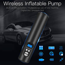 12V 150PSI Portable Car Air Compressor Mini Inflatable Electric Tire Pump Rechargeable Pump With LED Emergency Light 2024 - buy cheap