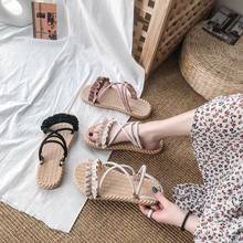 Fashion Summer Beach Slippers Women Flat Bottom 2021 New Students Joker Ins Girl Heart Online Celebrity Sandals Shoes Outdoor 2024 - buy cheap