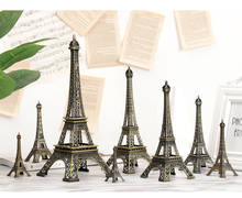 1pcs Miniature Tower Paris Tower Home Furnishing Decorative Gift Model Of Metal Ornaments Home Decoration Accessories 2024 - buy cheap
