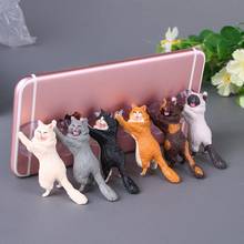 Cartoon Cute Cat Phone Holder Tablets Desk Car Stand Mount Sucker Bracket Universal Cartoon Cradle Stand Sucker For Phone Tablet 2024 - buy cheap