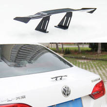 New 1Pc Black color For All Car Spoiler Wing Carbon Fiber Auto Car Tail Decoration Mini Universal Spoiler Wing 2024 - buy cheap