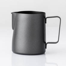 Jarra para espuma de leche, jarra artesanal Barista para café Latte, taza de flores, Espumador de leche, contenedor de arte, 350/600ML 2024 - compra barato